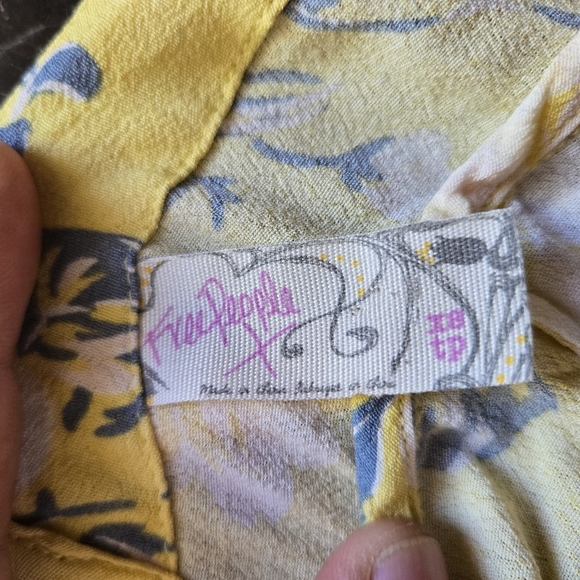 Free People Sunny Floral Mini Dress XS - Picture 5 of 5